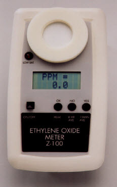 Ethylene Oxide Meter “Enviromental Sensors” model Z-100